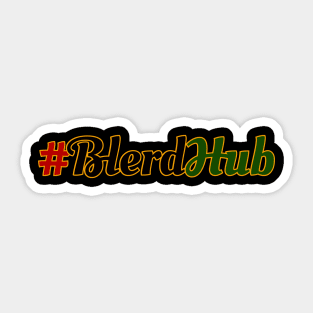 #BlerdHub Sticker